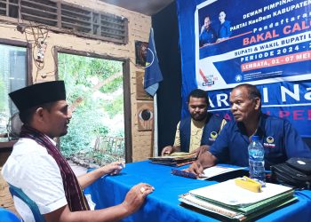 Daftar di NasDem, Bacawabup Juprians Lamablawa : Ini Tentang Jalan Juang