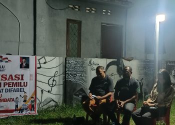 Bawaslu Lembata Gelar Sosialisasi Pengawasan Pemilu Kepada Sahabat Difabel