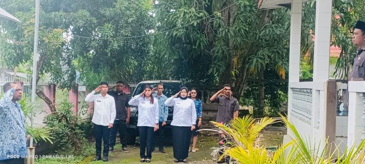 Bawaslu Lembata Gelar Apel Hari Lahir Pancasila