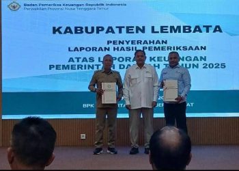 Pemkab Lembata Kembali Raih Opini WTP Untuk Keenam Kalinya