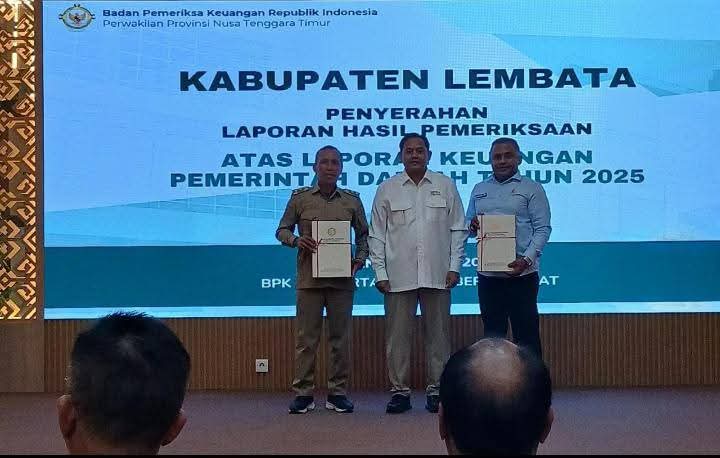Pemkab Lembata Kembali Raih Opini WTP Untuk Keenam Kalinya
