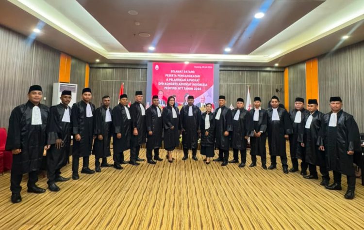 Tiga pentolan LBH SIKAP LEMBATA Diangkat dan Dilantik Sebagai Advokat oleh DPP Kongres Advokat Indonesia