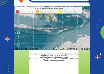 Gempa M7,7 di Laut Flores: Potensi Tsunami Mengancam Sejumlah Wilayah