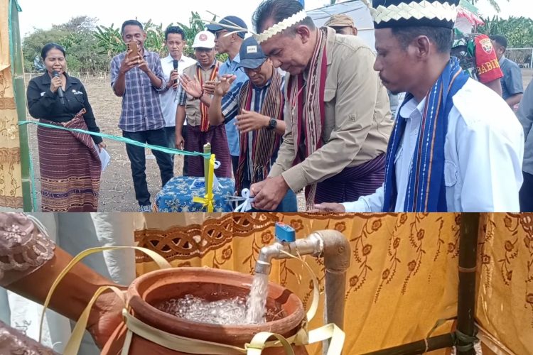 Penantian Panjang Berakhir, Bupati Flores Timur Resmikan Sumur Bor di Tanah Werang