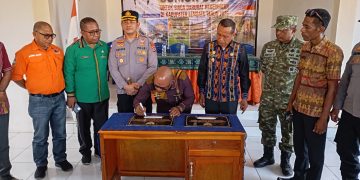 Peresmian Sumur Bor Siaga Darurat Kekeringan di Desa Tagawiti, Kabupaten Lembata 2026