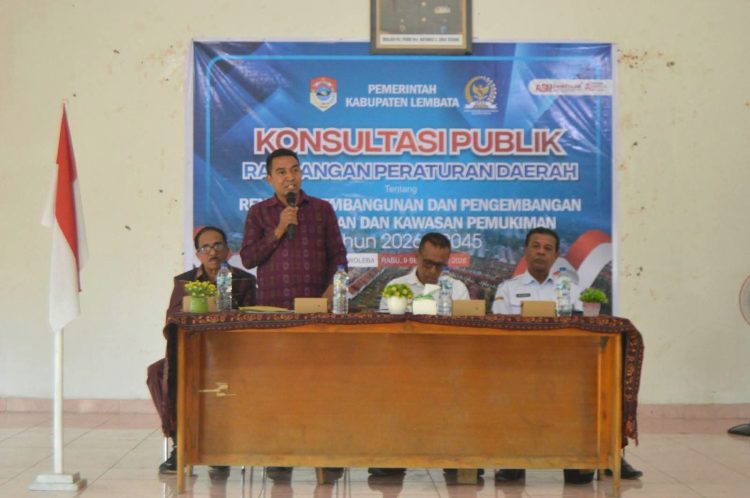 11 Kawasan Kumuh Jadi Pekerjaan Rumah, Lembata Susun Peta Jalan Hunian 20 Tahun