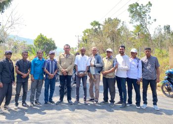 Rekonstruksi Jalan Sp. Liwo- Lamawai- Watohari di Pulau Solor Rampung