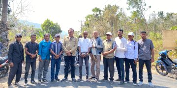 Rekonstruksi Jalan Sp. Liwo- Lamawai- Watohari di Pulau Solor Rampung