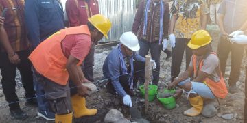 Groundbreaking Kampung Nelayan Merah Putih di TPI Lewoleba, Bupati Kanis: Laut Adalah Sumber Penghidupan Lembata