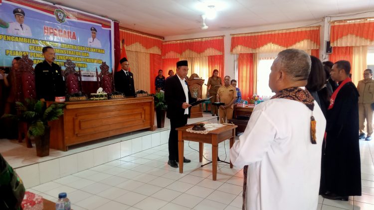 Bupati Flores Timur Lantik Pejabat Administrator dan Pengawas, Tekankan Integritas dan Pelayanan