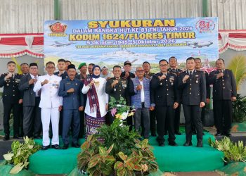 Tetaplah Menjadi Pelindung Rakyat, Pesan Bupati Lembata di HUT ke-81 TNI