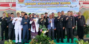 Tetaplah Menjadi Pelindung Rakyat, Pesan Bupati Lembata di HUT ke-81 TNI