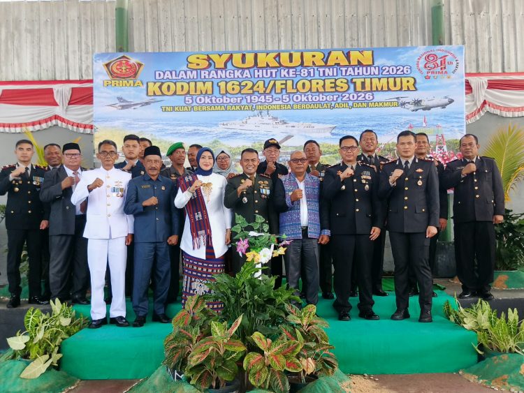 Tetaplah Menjadi Pelindung Rakyat, Pesan Bupati Lembata di HUT ke-81 TNI