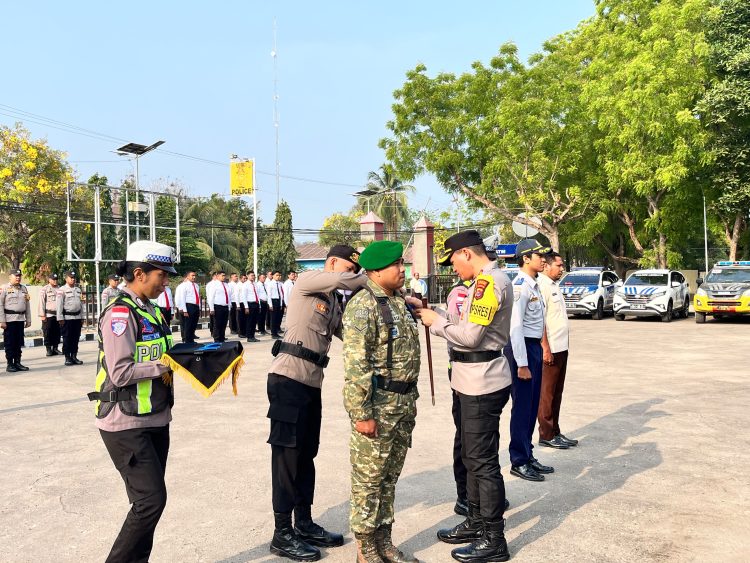 Polres Lembata Gelar Operasi Patuh Turangga 2026, Wabup Nasir Hadir, Kapolda NTT Tekankan Penurunan Kecelakaan